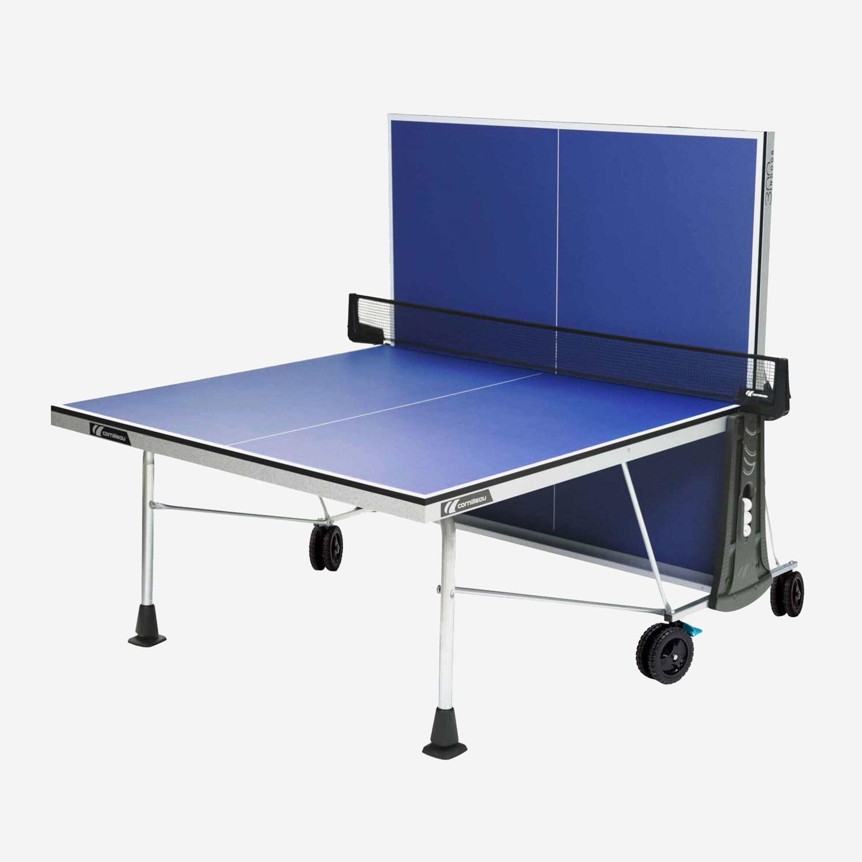 Table de tennis de table cornilleau 300 indoor - bleu 4/8