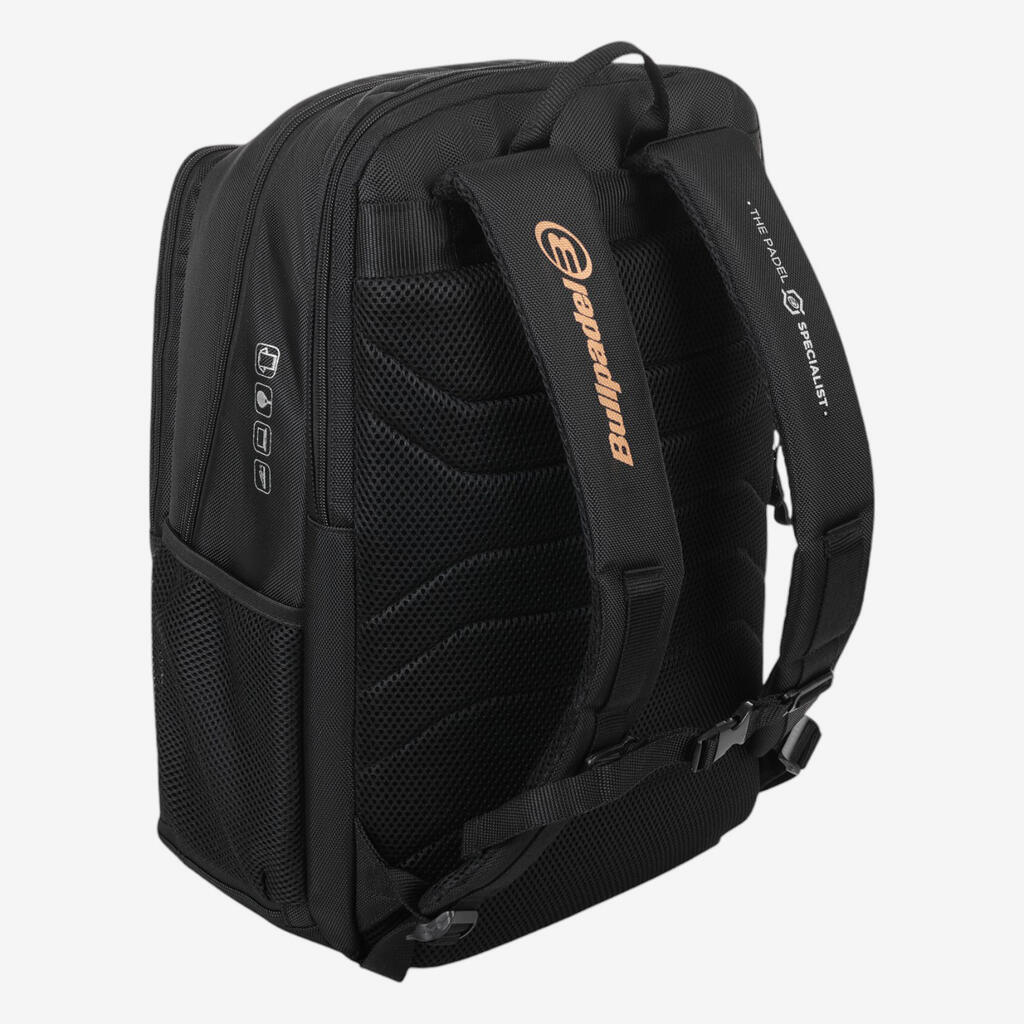Padel Insulated 25-Litre Backpack Vertex 25 - Black