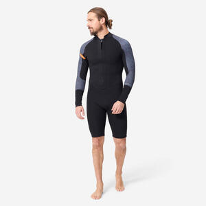Traje Marcha Acuát. Cost. Hombre Optimizer Shorty 4/3 Neopreno Doble Cremallera