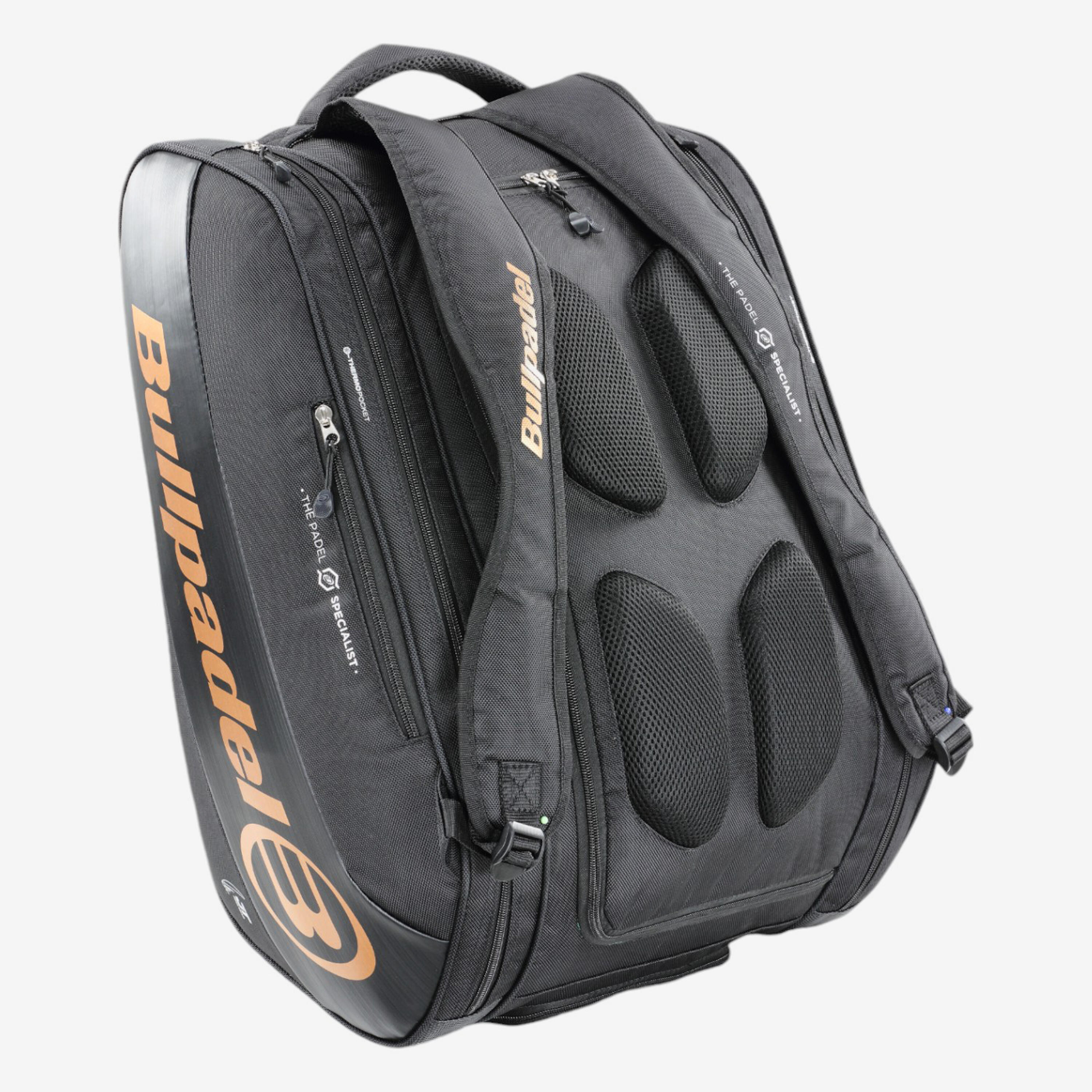 Bolsa de pádel isotérmica 50 litros - Bullpadel Vertex 25 negro bronce 3/5