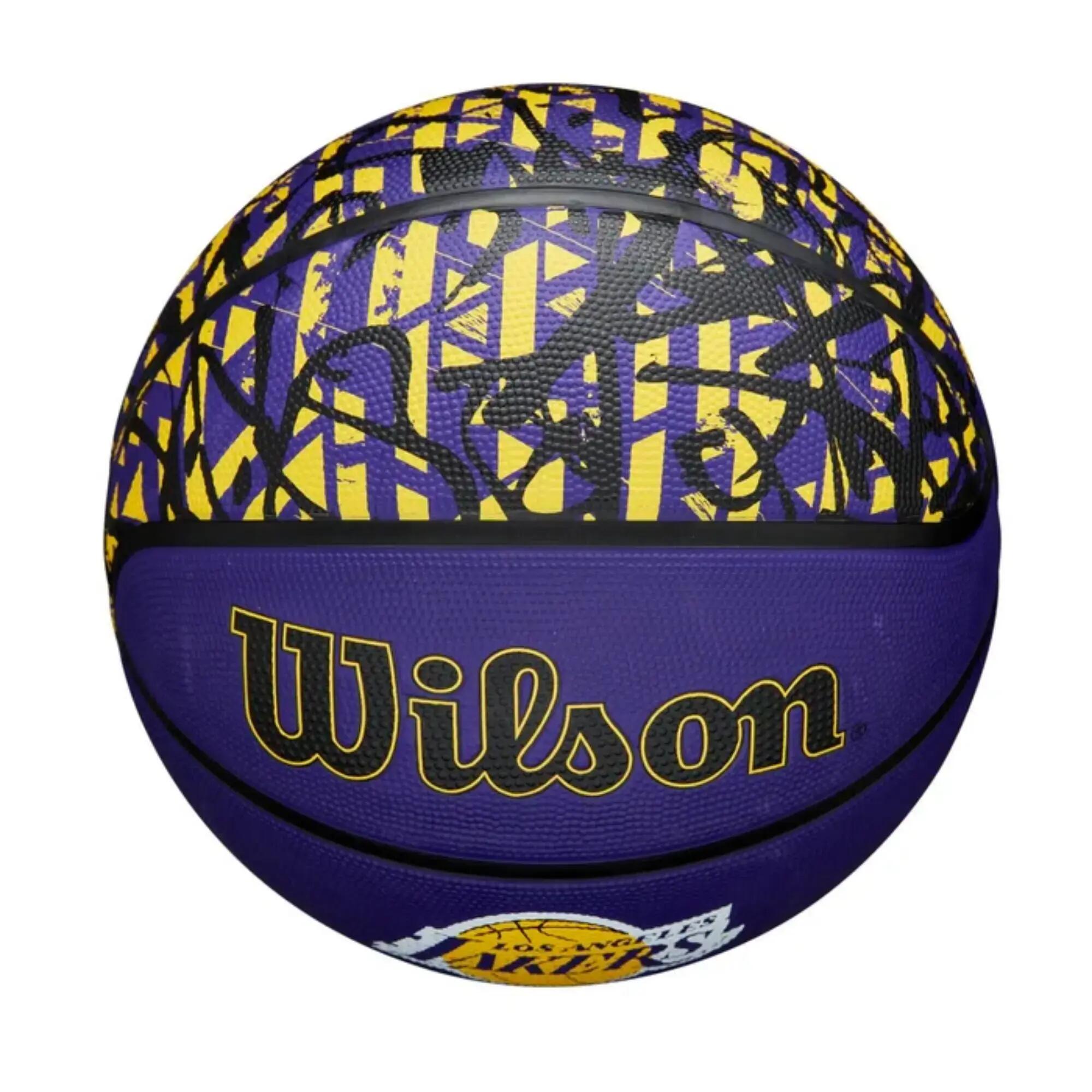 Balón de baloncesto NBA Team Graffiti 7 Wilson 2/6