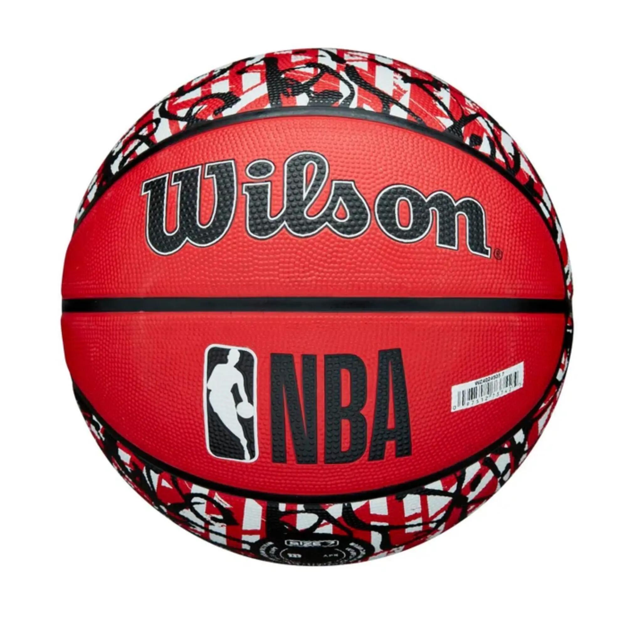 Balón de baloncesto NBA Team Graffiti 7 Wilson 3/7