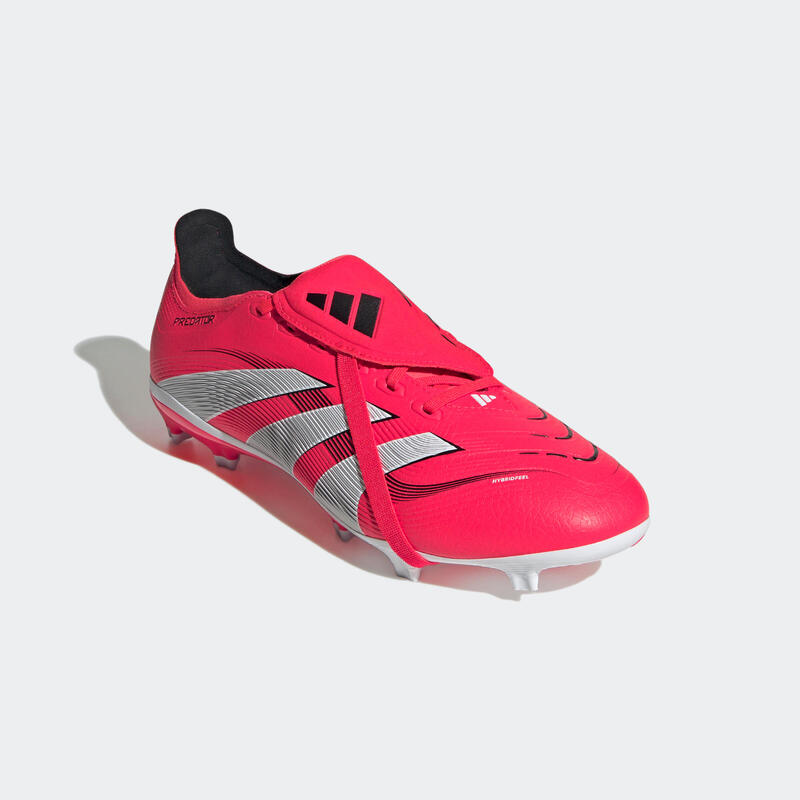 Ghete de fotbal Predator League FG/MG Roșu Adulți