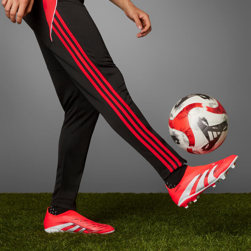 Chuteiras de Futebol Adulto Adidas Predator League Laceless FG/MG Vermelho
