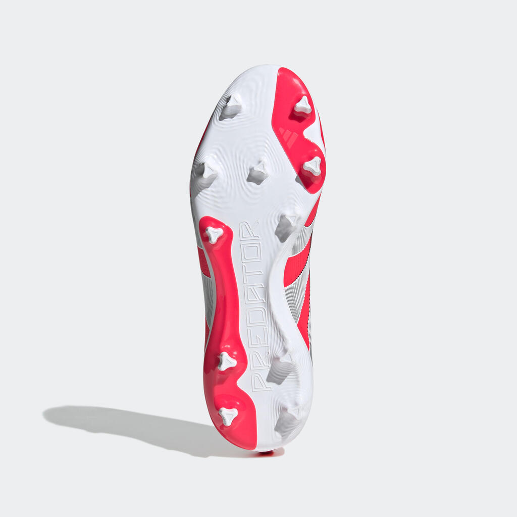 Nogometni čevlji za odrasle Predator League Laceless FG/MG - rdeči