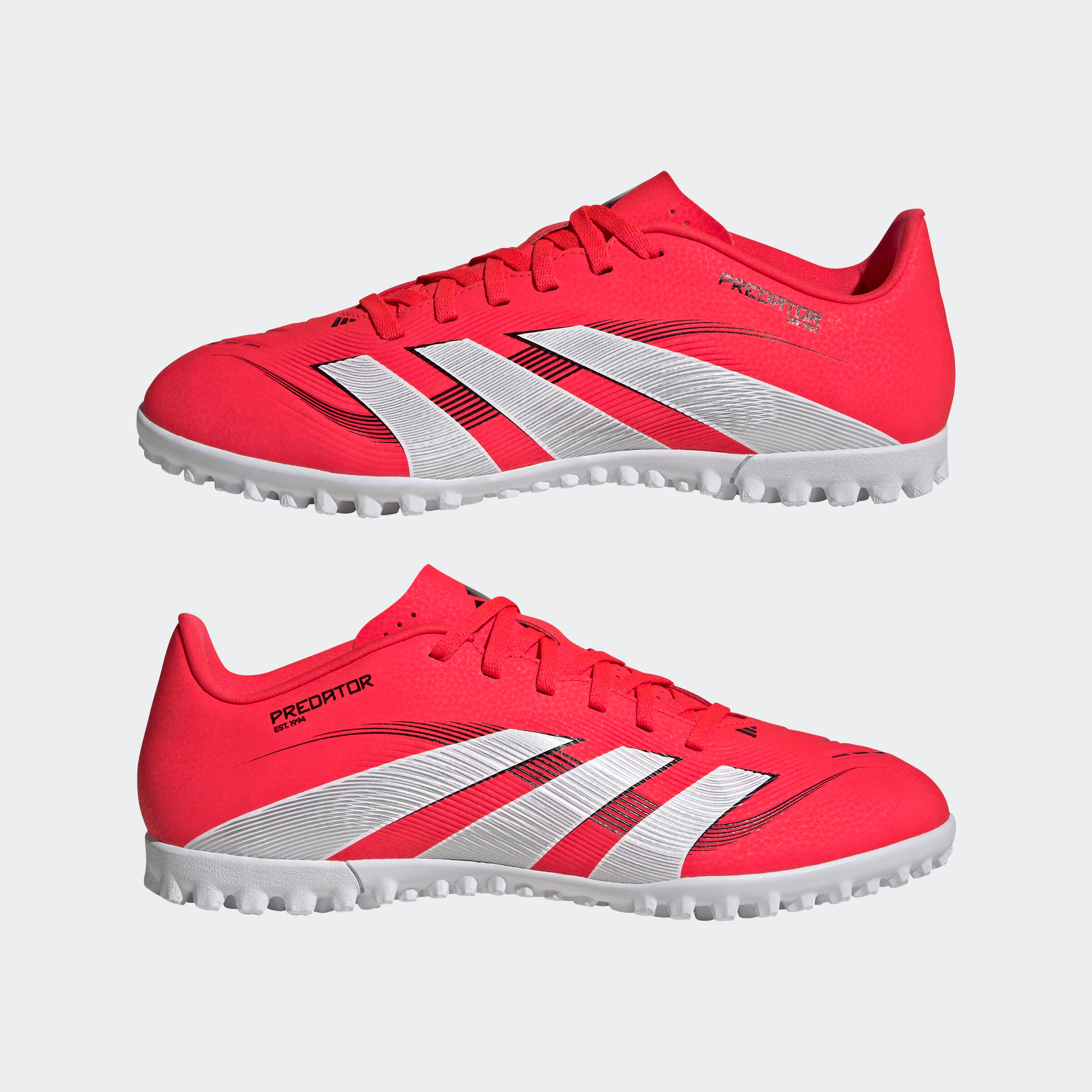 Damen/Herren Fußball Multinockenschuhe - Predator Club Turf rot  2/8