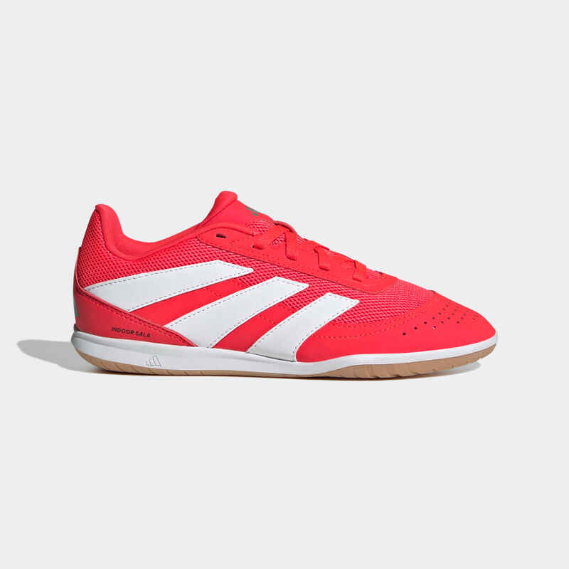 Kinder Fußball Hallenschuhe Futsal Predator Club rot Decathlon - Main Image