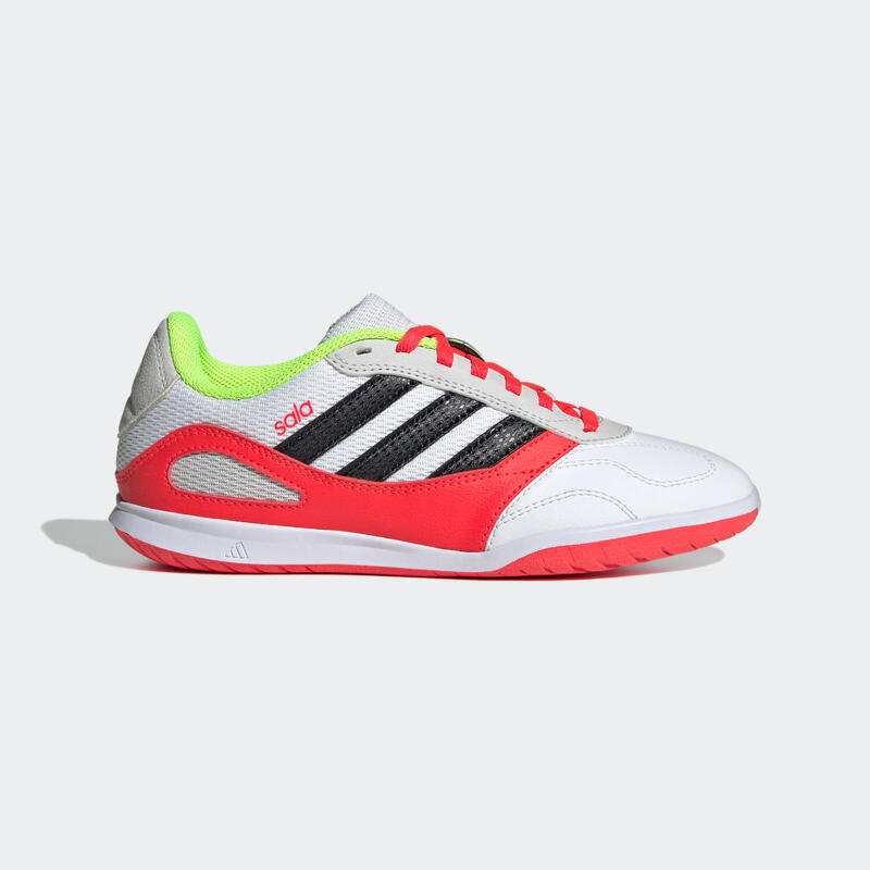 Chaussure de Futsal Super Sala Enfant Blanche/Rouge