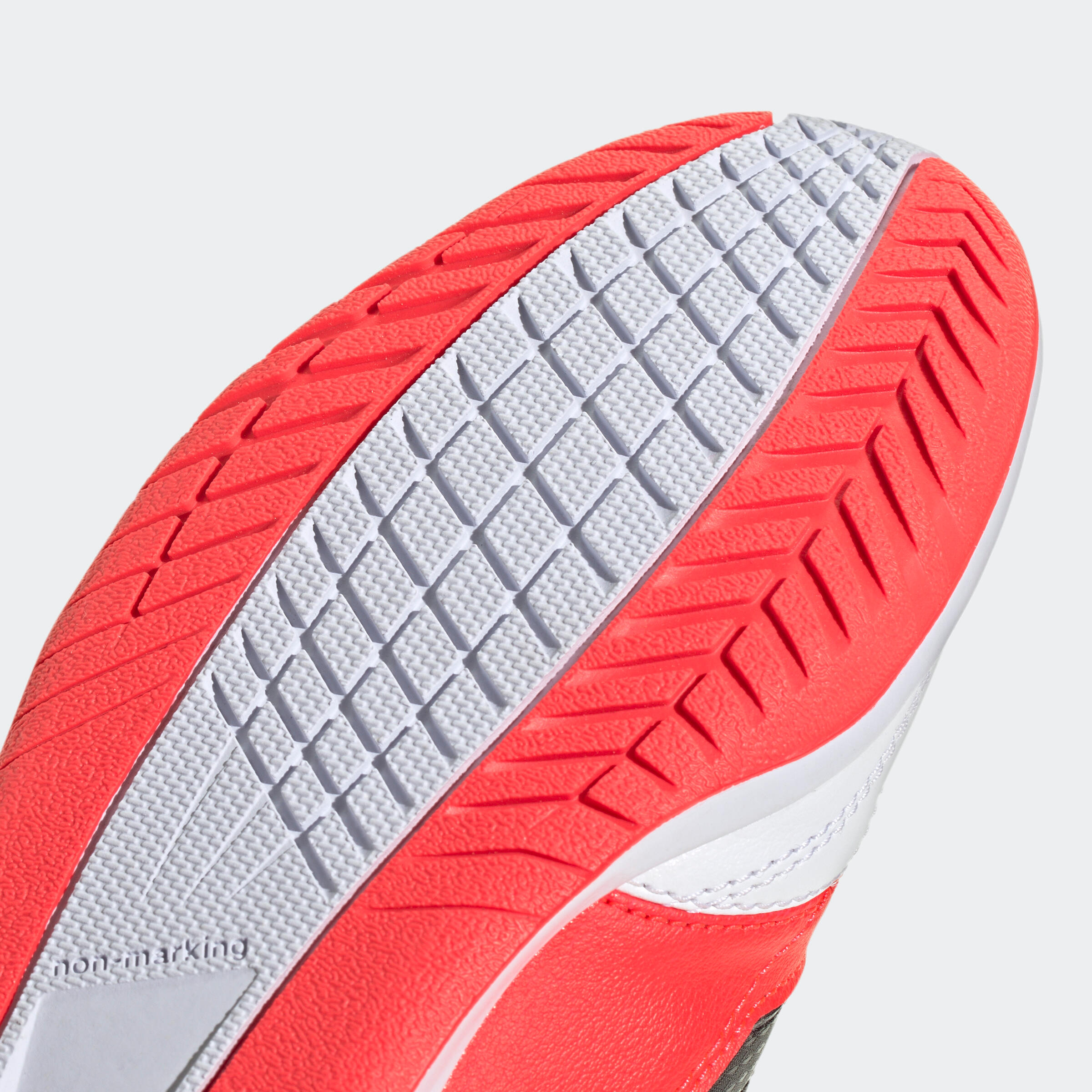 adidas Super Sala kind zaalvoetbalschoenen wit/rood 4/8