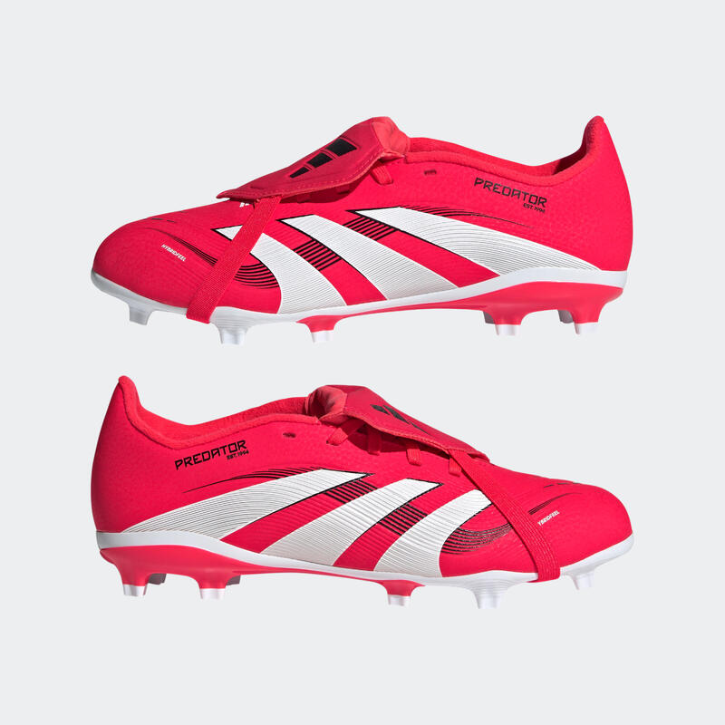 Ghete de fotbal Predator League FG/MG Roșu Copii