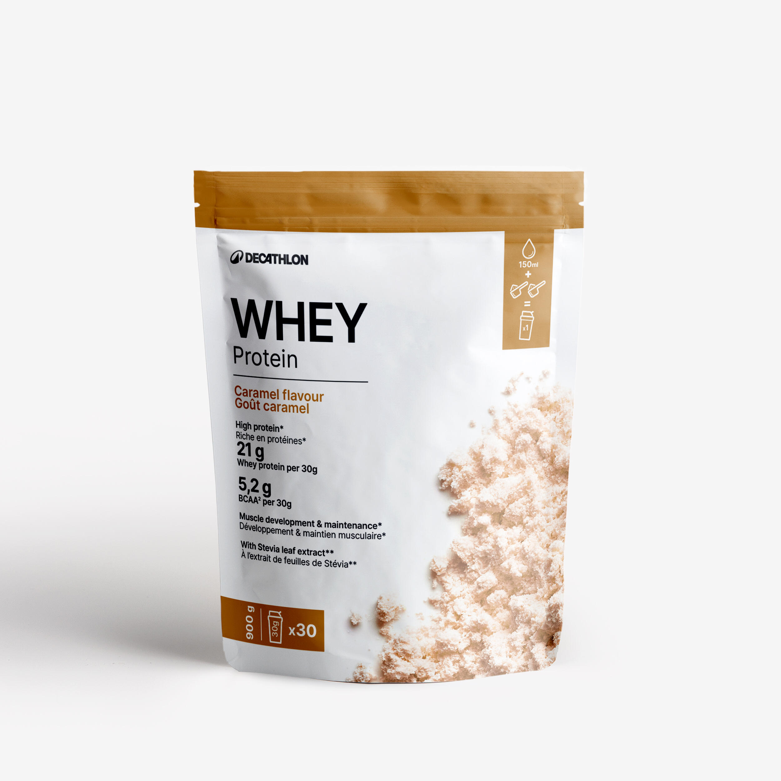 Whey proteină caramel 900g