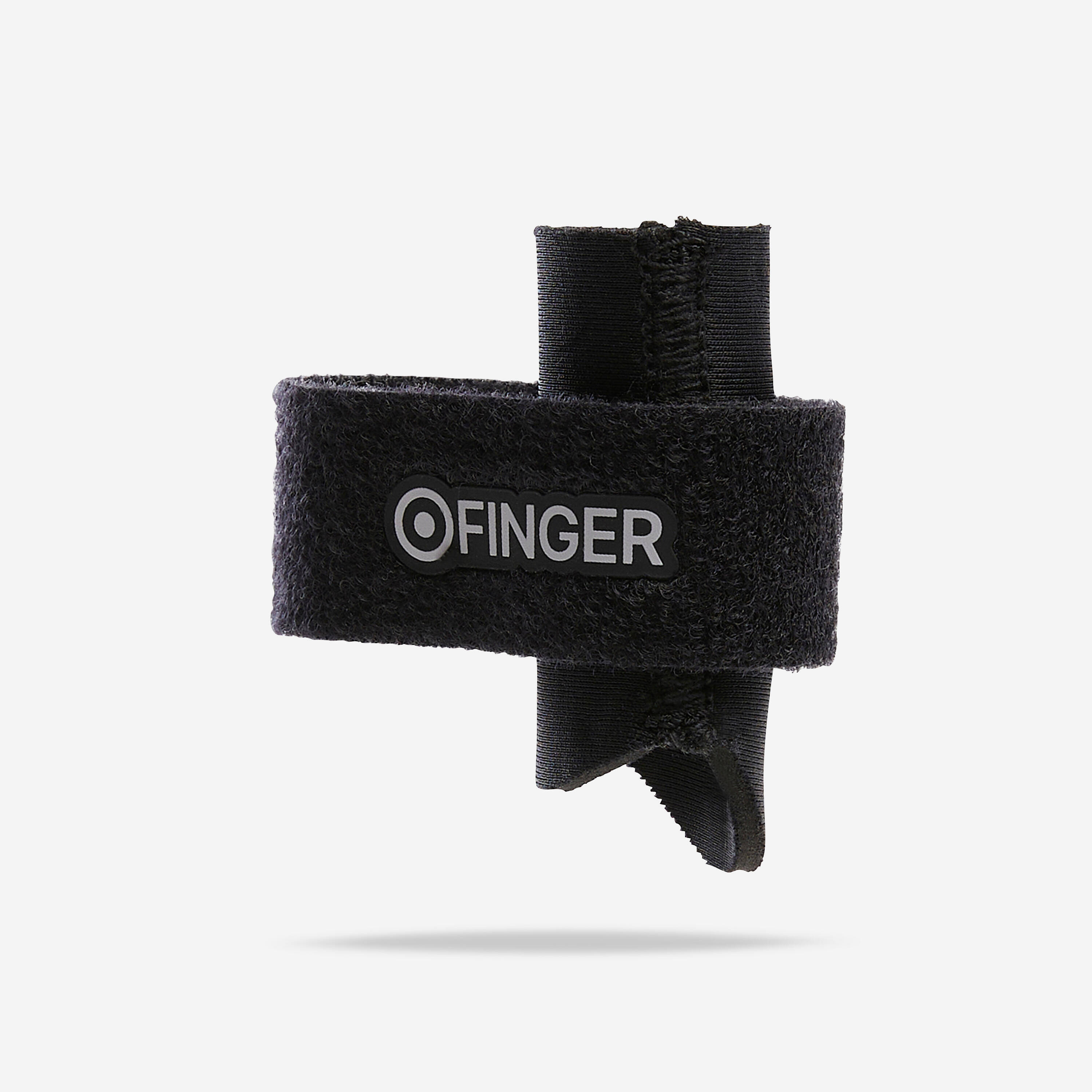 Finger support with tightening strap- Smoked Black -  1