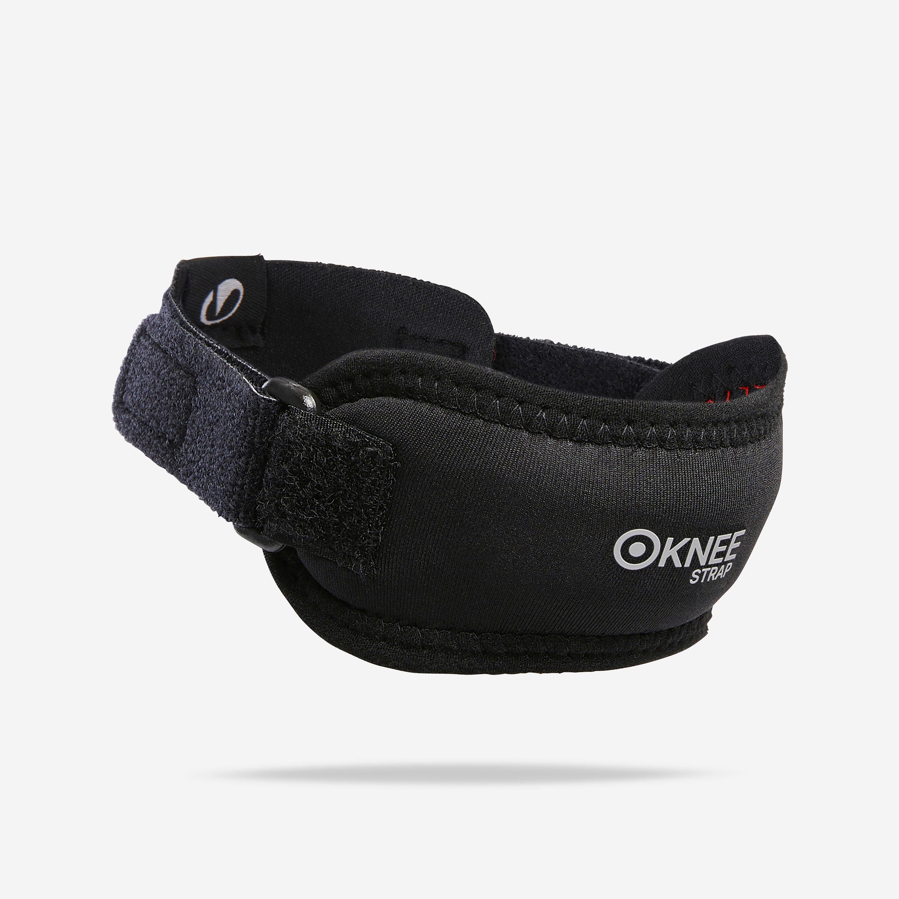 Knee Support Strap For Sports & Workout  - Smoked Black