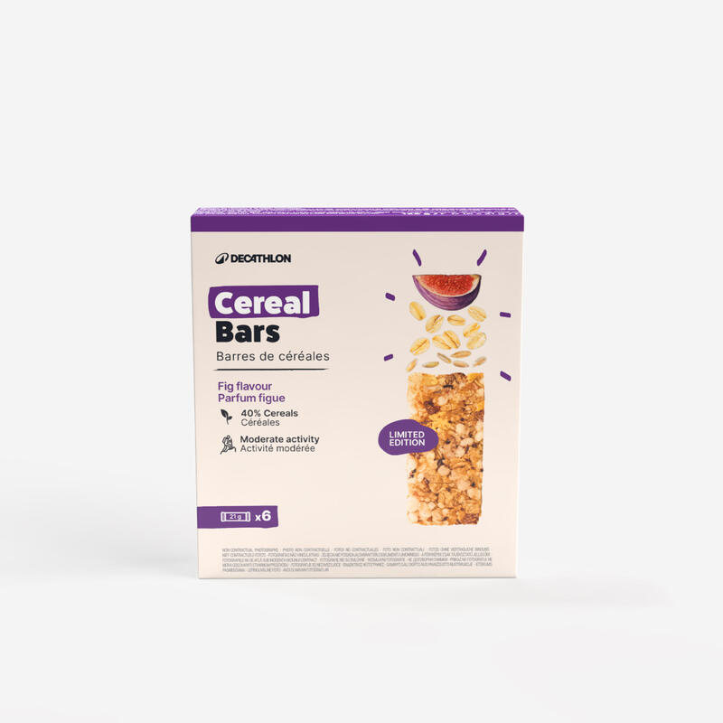 Barra de cereais edição limitada figo x6      2,50€  Preço por quantidade 19,85€kg APTONIA Barra de cereais edição limitada figo x6  (25)A partir de 2 horas    