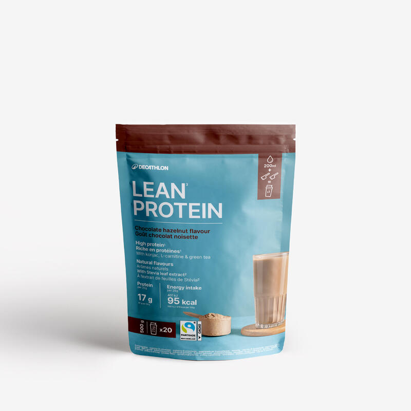 Proteină pudră cu conținut redus de grăsimi, ciocolată, Lean Protein 500g