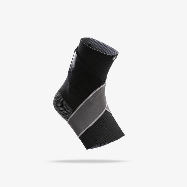 Black ankle support for the left or right foot