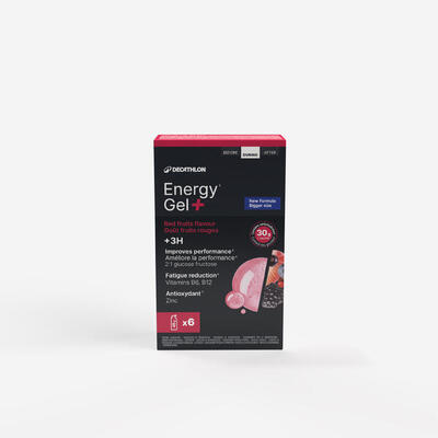 Gel energetico alla cola (più di 3 ore di attività). Energy Gel. 6 pz