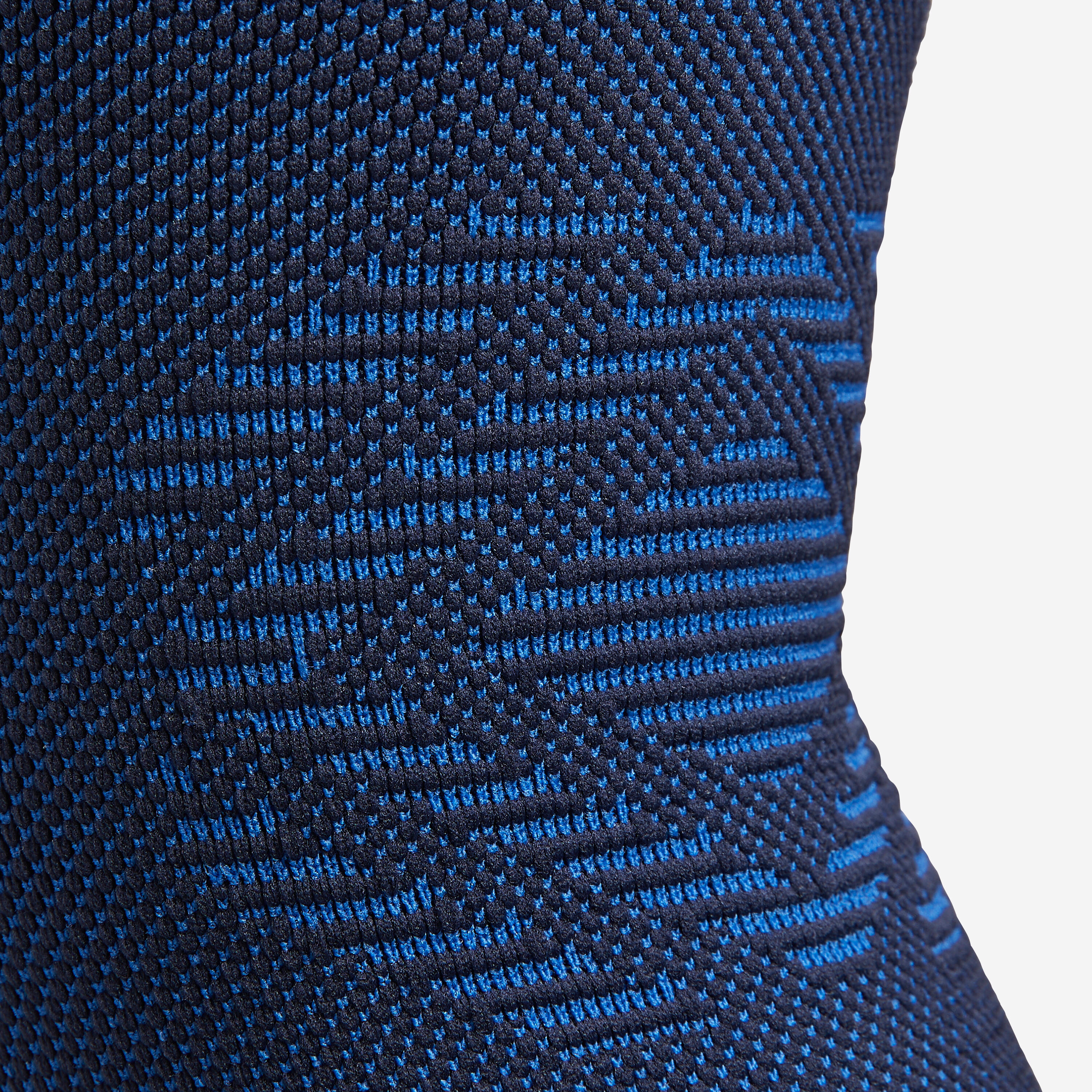 Right or left knee support with side reinforcements 120 -  Steel Blue