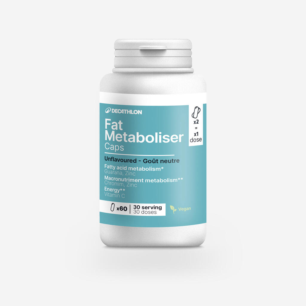 Fettstoffwechsel-Kapseln neutraler Geschmack 60 Stück - Fat Metaboliser