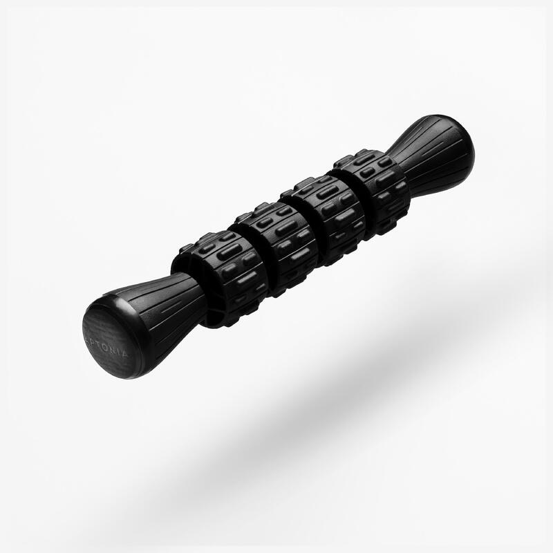 Kit de masaje: foam roller, pelota y bastón de masaje