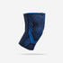 Right or left knee support with side reinforcements 120 -  Steel Blue