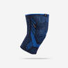 Right or left knee support with side reinforcements 120 -  Steel Blue