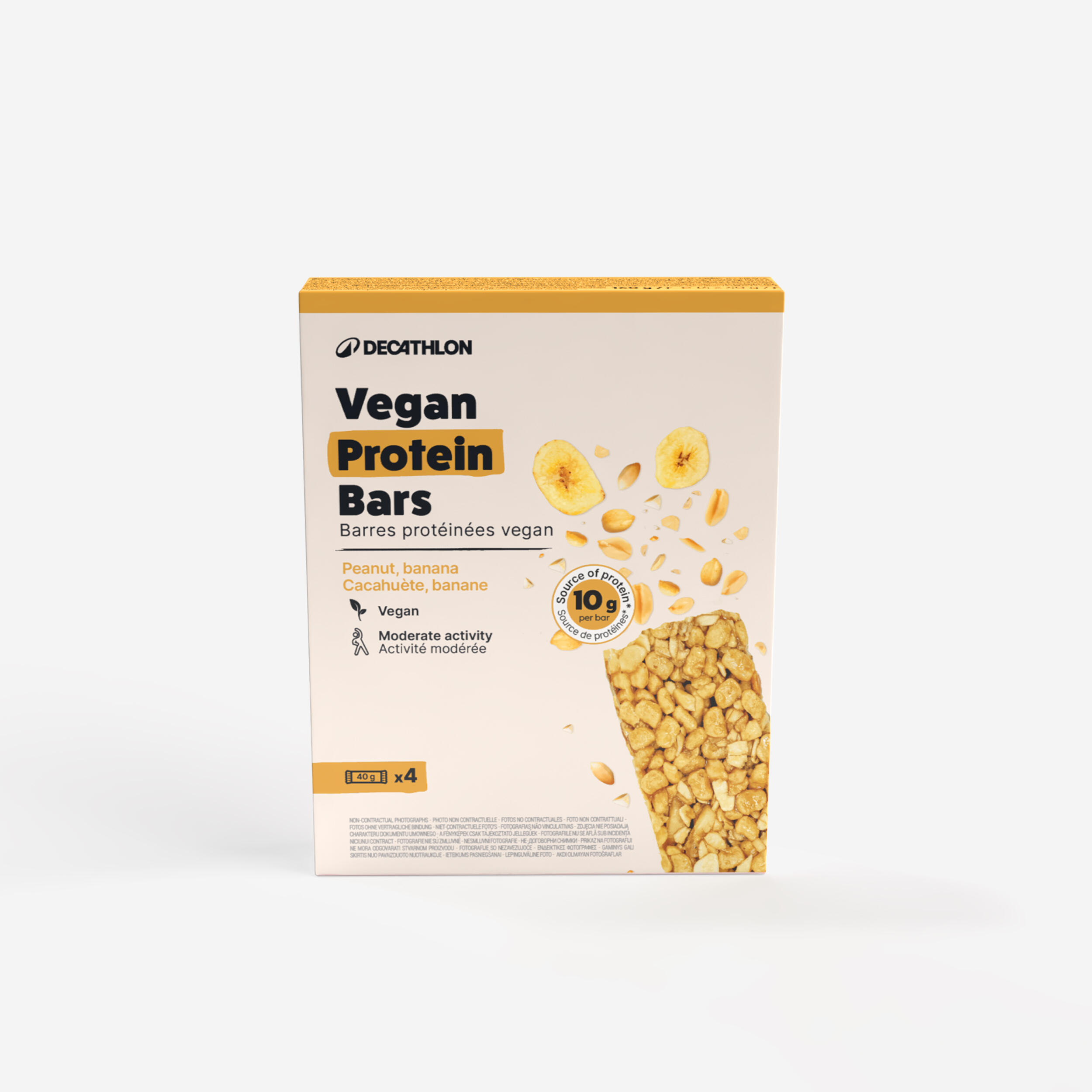 Batoane proteice vegane cu arahide x4