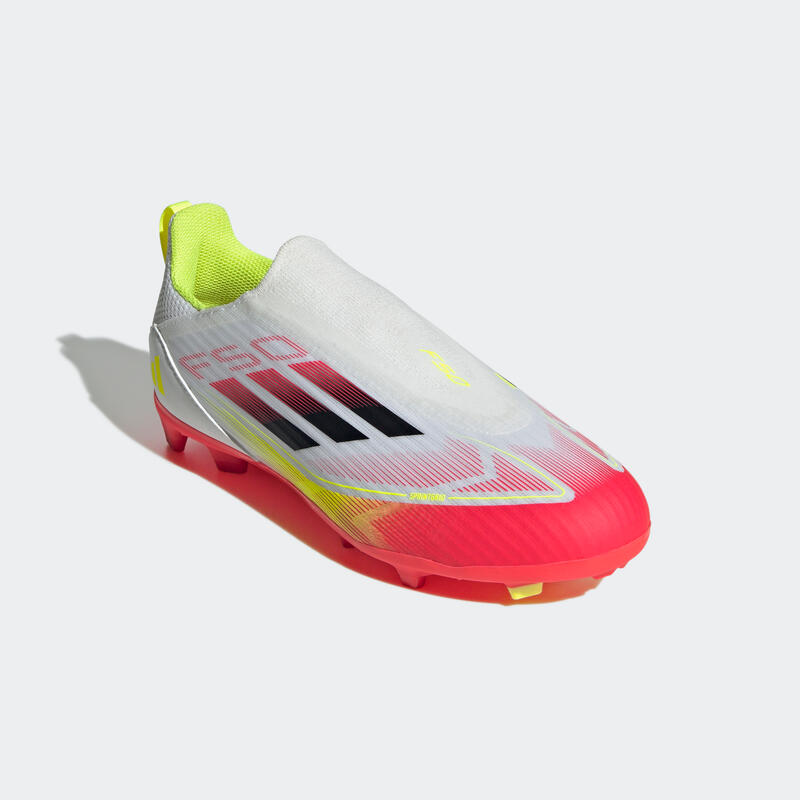 Dětské kopačky F50 League Laceless FG/MG