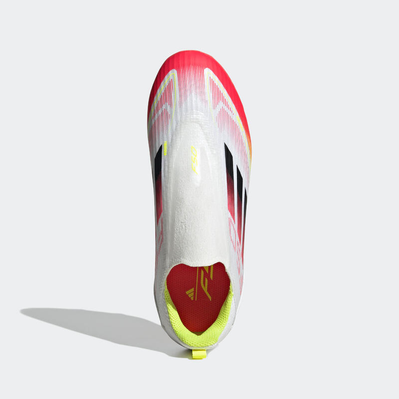Ghete de fotbal F50 League Laceless FG/MG Copii