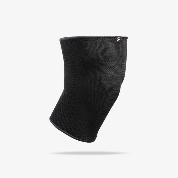 Black knit knee sleeve