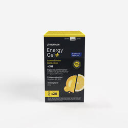 Gel énergétique plus de 3 heures citron, Energy Gel + x20