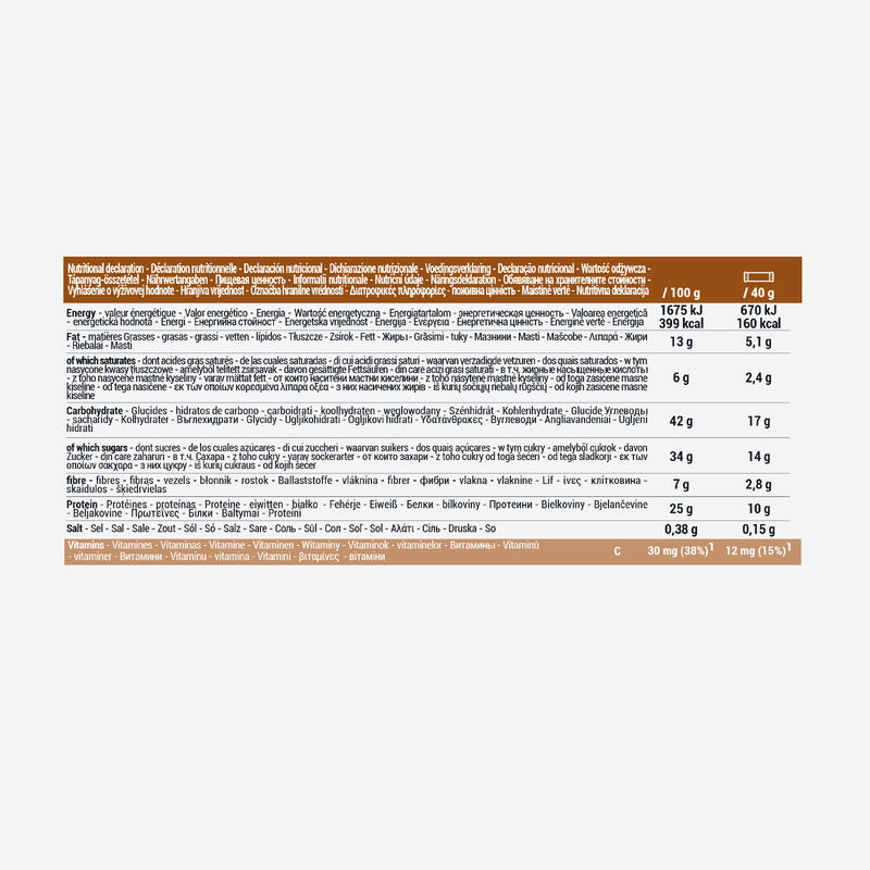 Eiwitreep chocolade x6