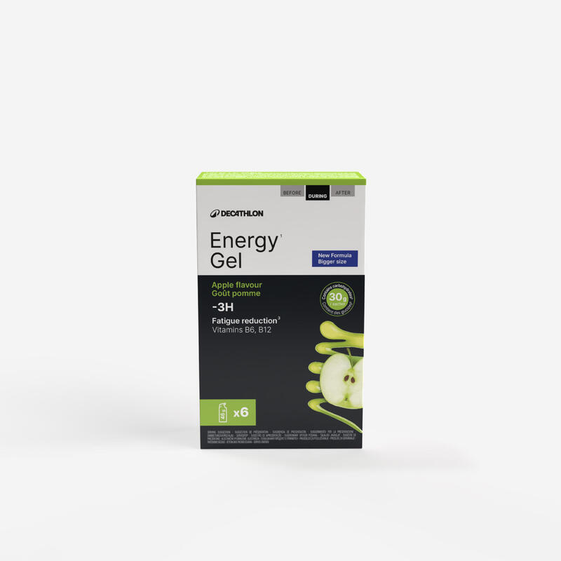 Gel energizant Energy Gel Măr x6