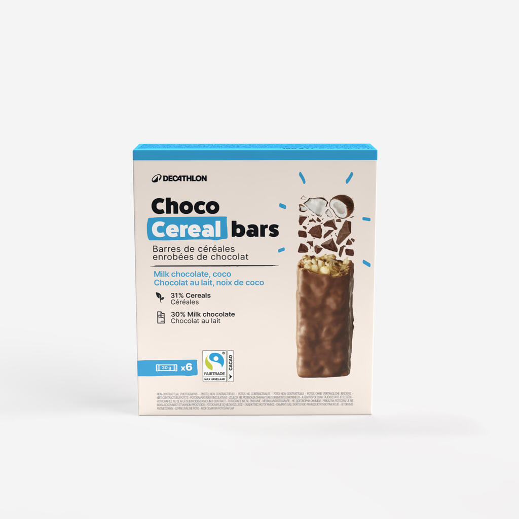 Coated Cereal Bar X6 - coconut