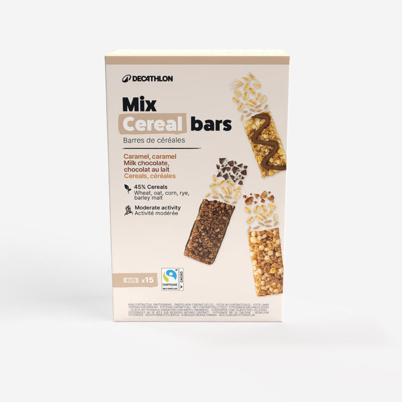 Mix Barras cereais x15      5,50€  Preço por quantidade 17,47€kg APTONIA Mix Barras cereais x15  (42)A partir de 2 horas    