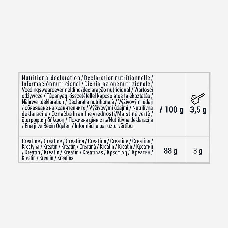 Créatine monohydrate labellisée Creapure® neutre 300g