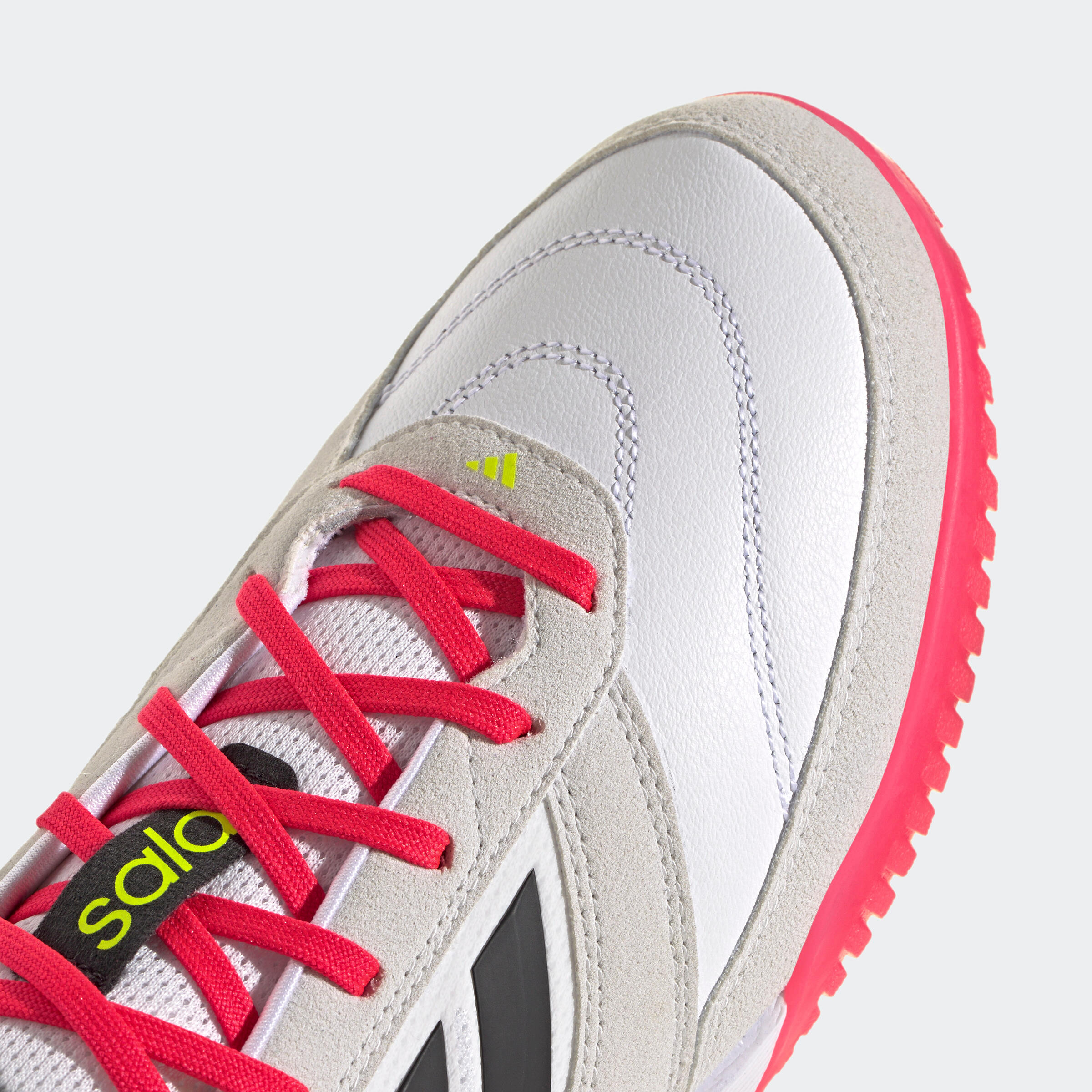 Chaussure de Futsal Top Sala Adulte Blanche/Rouge 3/8