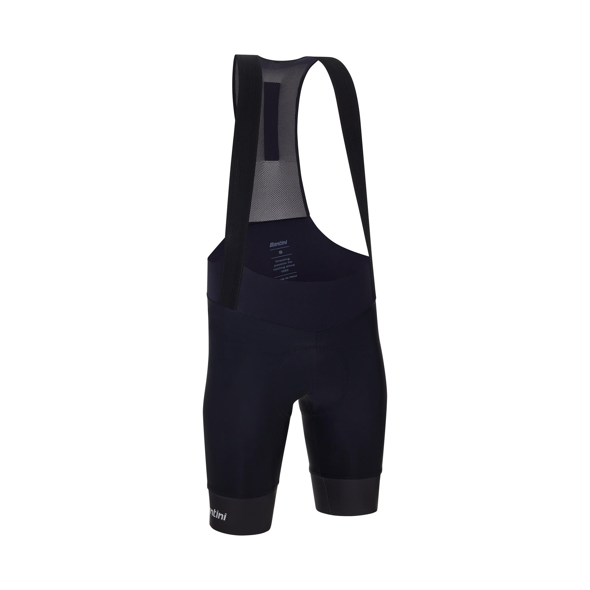 Salopette Ciclismo Estiva Santini Uomo Race Nera Fondello Endurance C3 10/10