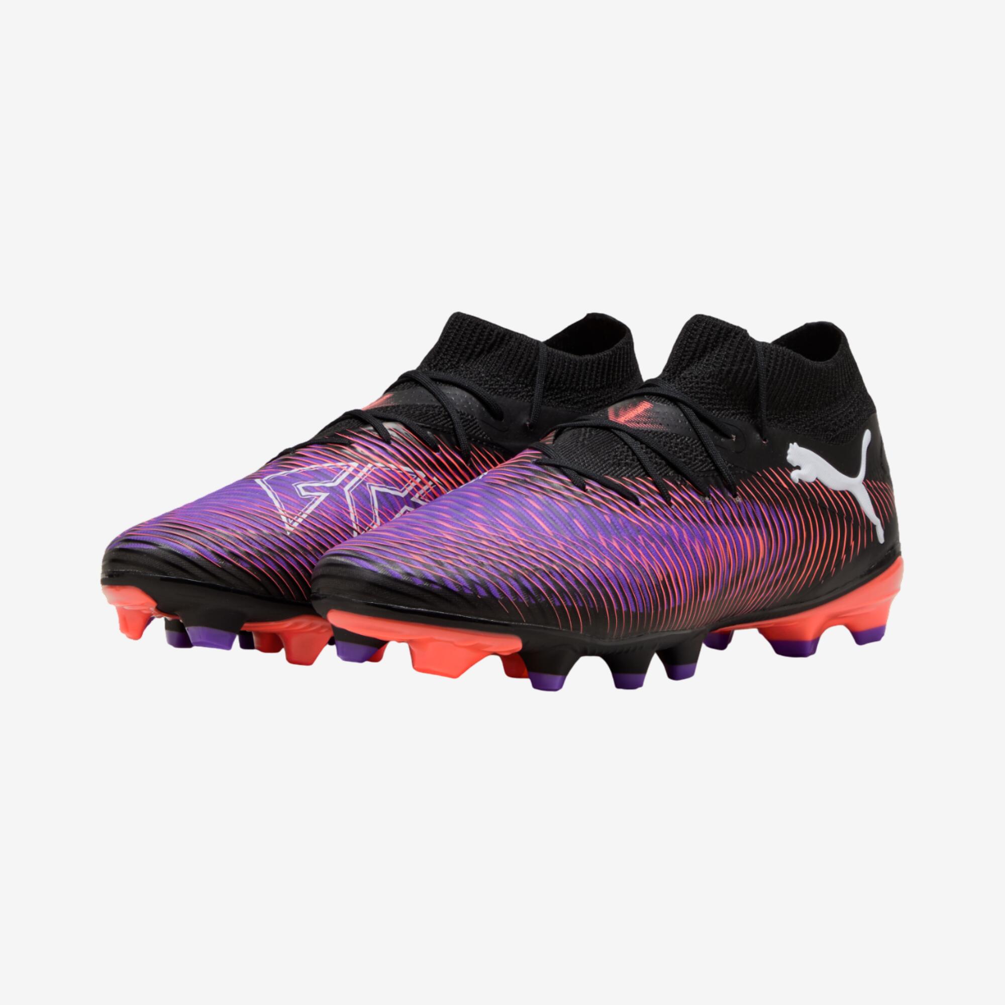 Chuteiras de Futebol Adulto FUTURE 8 Pro FG/AG Preto 3/7