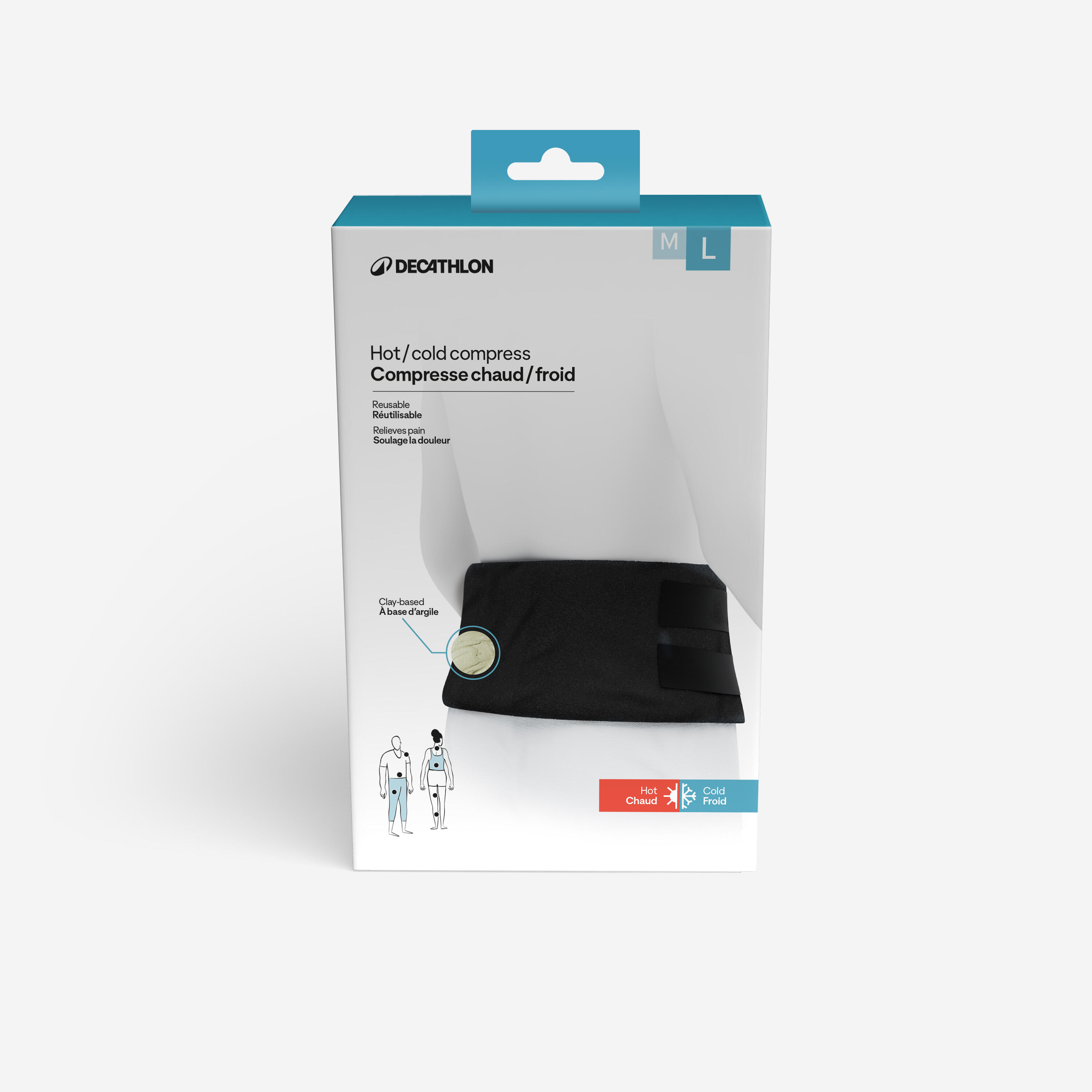 Hot/Cold Compress, reusable cold pack - Size L