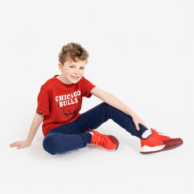 Tricou Baschet 900 NBA Chicago Bulls Roșu Copii 