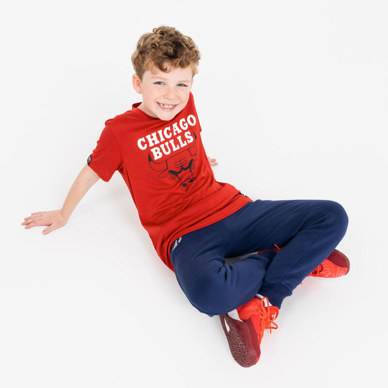 Tricou Baschet 900 NBA Chicago Bulls Roșu Copii 