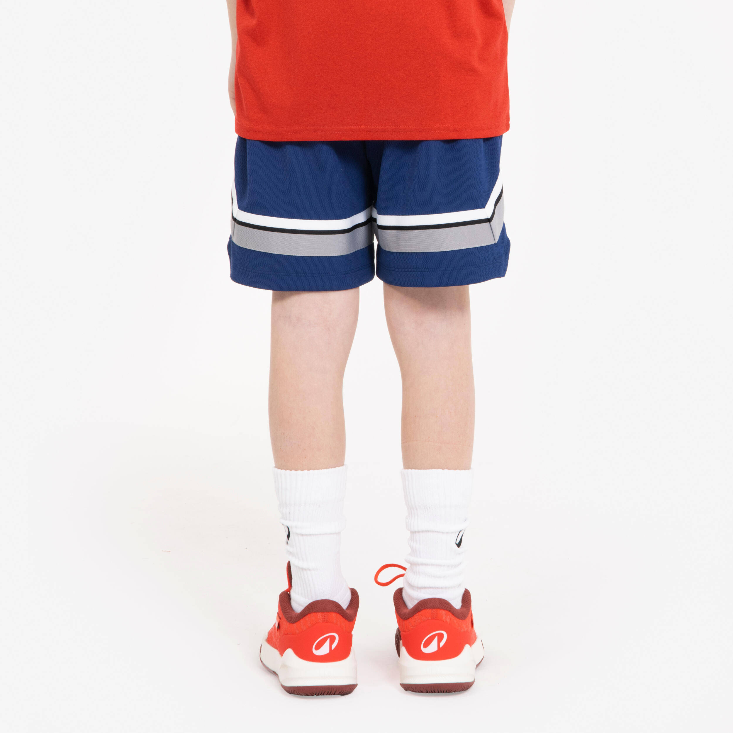 Kids' Basketball Shorts NBA SH900 - Blue -  4