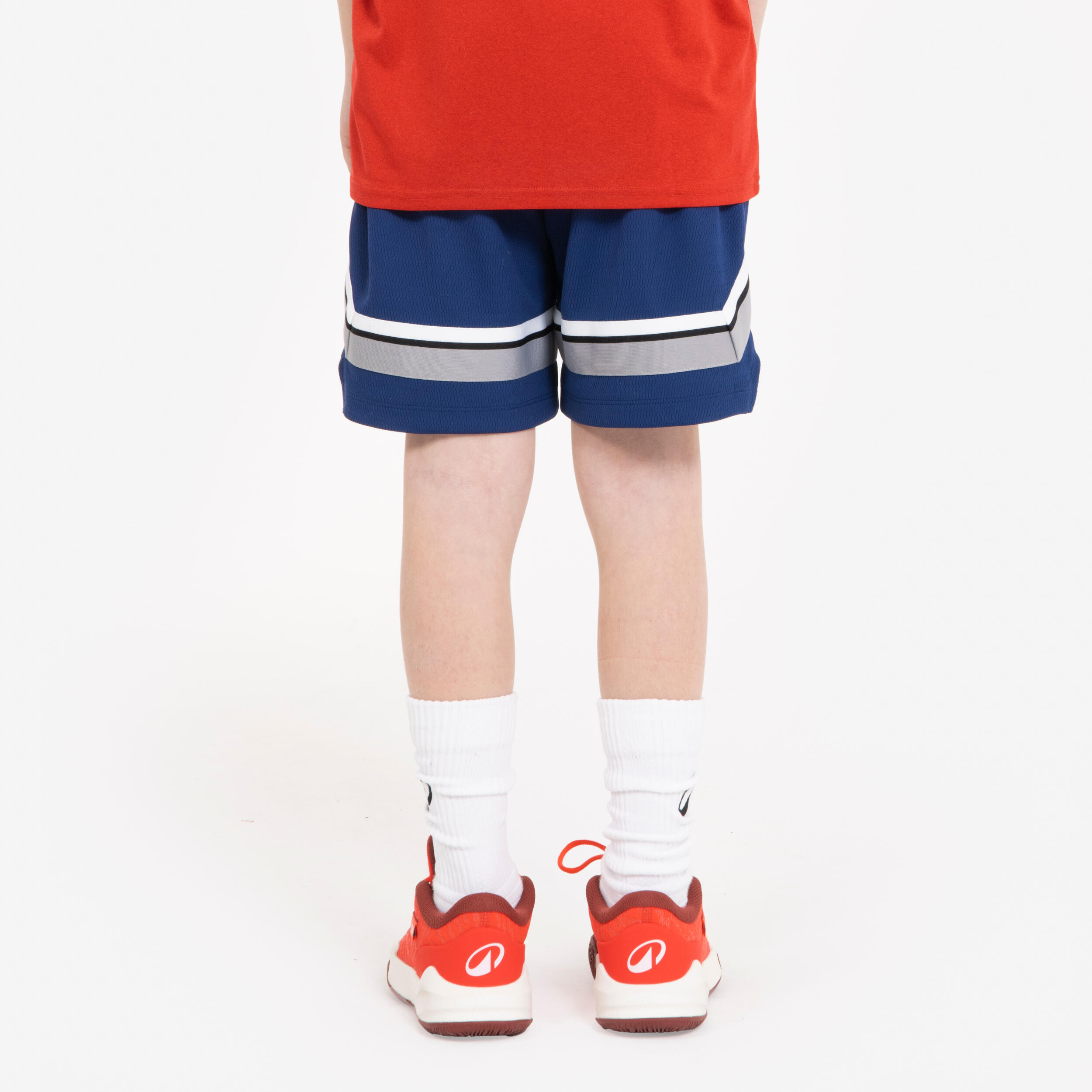 Pantaloncini basket bambino 900 NBA blu 4/6