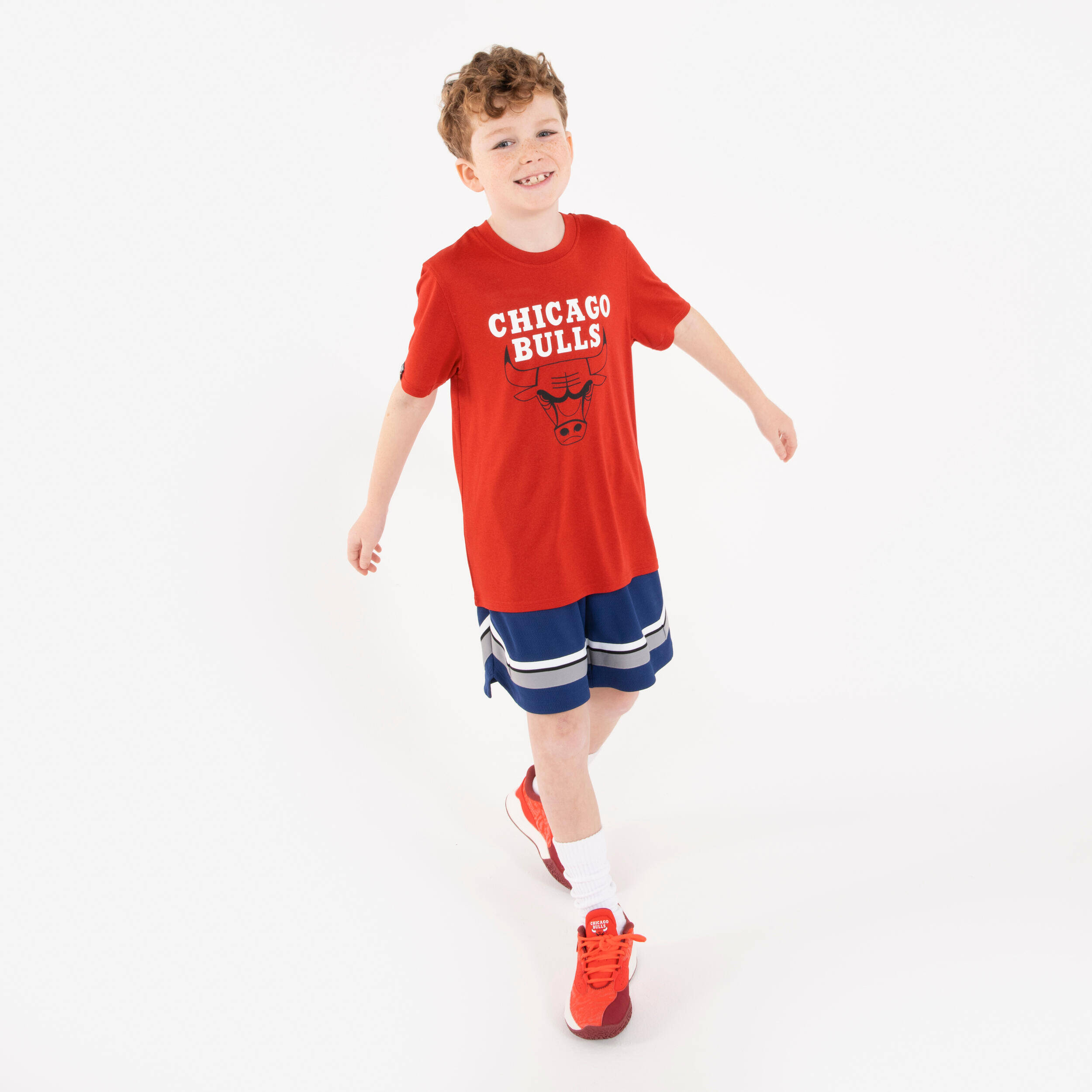 Kids' Basketball Shorts NBA SH900 - Blue -  2