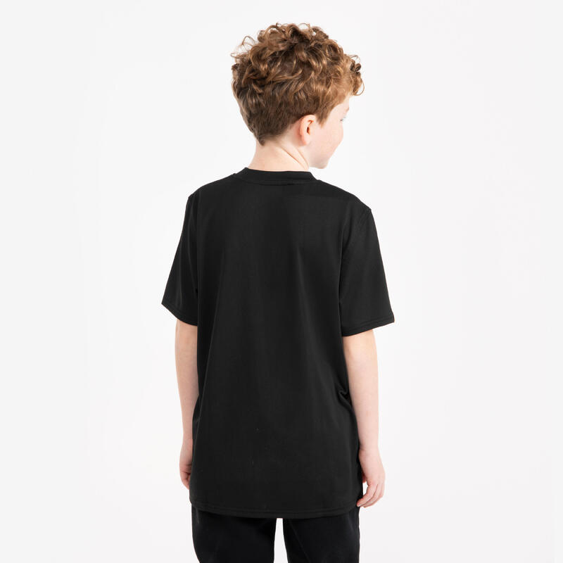 Tricou Baschet 900 NBA Lakers Negru Copii 