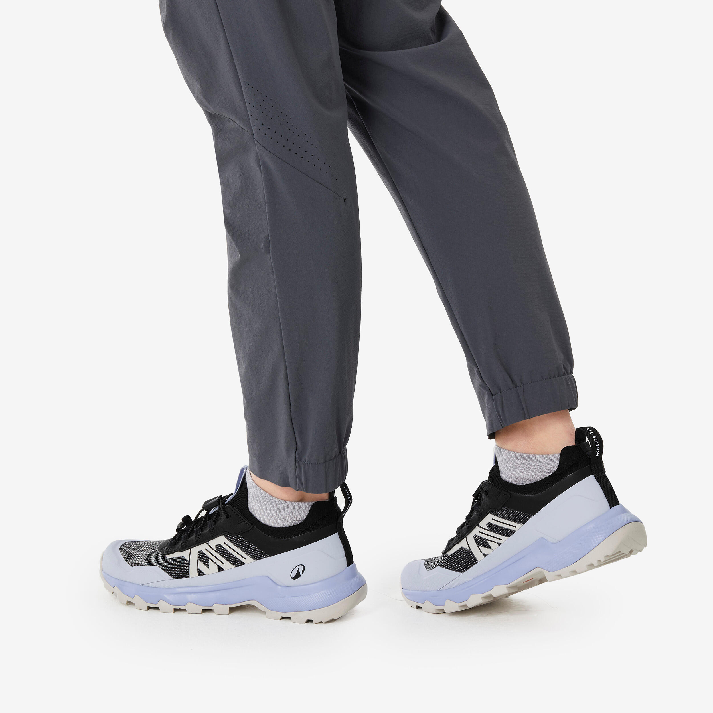 Wanderhose Damen - MH500 Light dunkelgrau  6/6