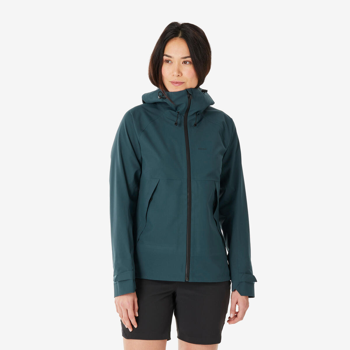 Veste de randonnée femme, MH500 vert