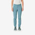 Women's MH500 hiking trousers-green