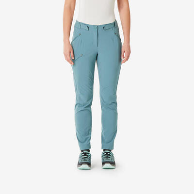 Pantalón de montaña y trekking Mujer Quechua MH500